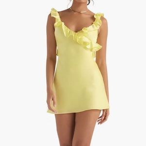 COPY - House of CB Tinx Satin Mini Dress